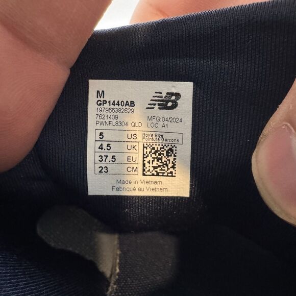 NEW BALANCE Fresh Foam 1440 V1 Running Shoes Grey Womens 6.5 (Youth 5) GP1440AB - Picture 8 of 8